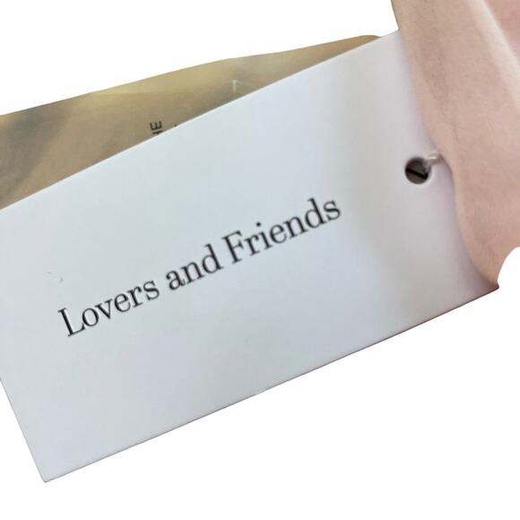 Lovers and Friends Caputo Top Pink Wrap women’s size small Revolve NWT - Picture 6 of 7